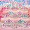 Princess Crown Party Favors, 16Pcs Princess Dress Up Tiaras for Birthday Girl Cosplay Accessories
